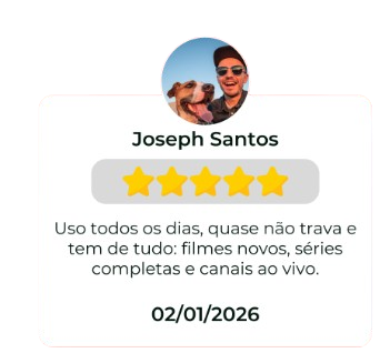 Depoimento de cliente PlayFlix